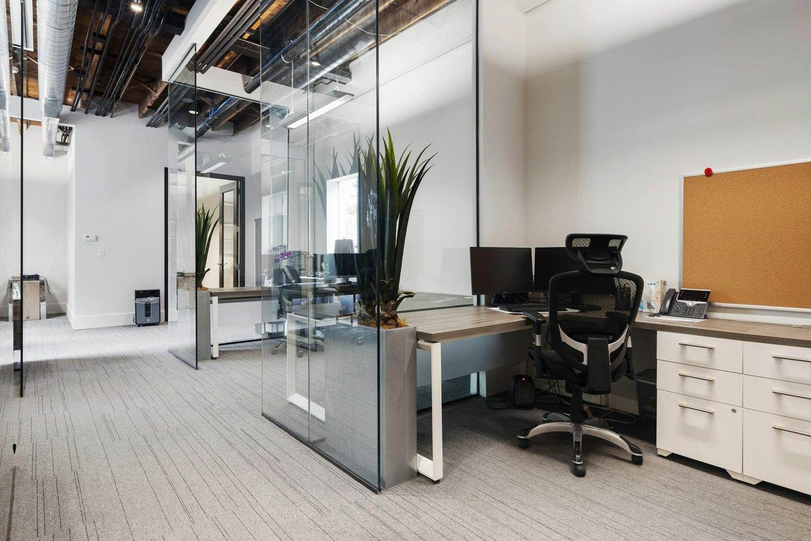 A bright commercial interior